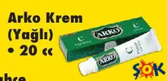 ARKO KREM (YAĞLI) 20 CC